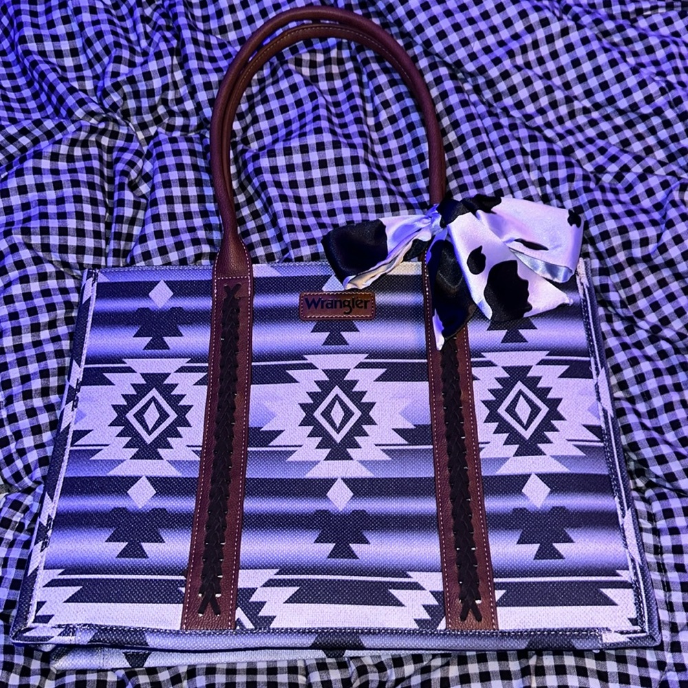 Wrangler Aztec tote
